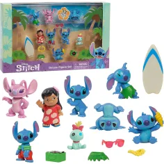 imagen de Lilo & Stitch conjunto de figuras deluxe 11 piezas 2