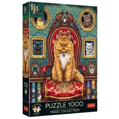 Lisa Parker: Locura de Gatos rompecabezas premium de 1000 piezas - Trefl