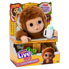 Little Live Pets: Mango, mi bebé lémur interactivo