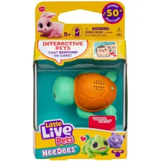 Little Live Pets: Needees Coleccionables de Mascotas - Sandee Tortuga