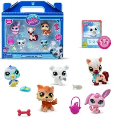 Littlest Pet Shop: Amigos de invierno paquete de figuras de 5 piezas serie 2