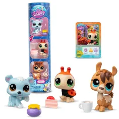 Littlest Pet Shop: Oso polar, mariquita, llama paquete de figura de 3 piezas serie 4