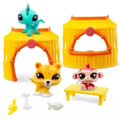 imagen de Littlest Pet Shop: paquete de 3 figuras serie 1 - Jungla 2