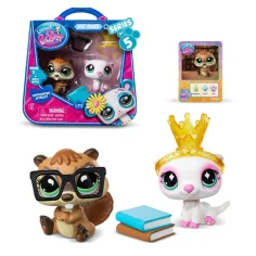 imagen de Littlest Pet Shop: Paquete de figura de mascota doble S5 - Castor y Nutria 2
