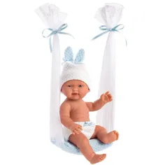 Llorens: Bebito muñeco de 26cm con columpio