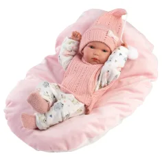 imagen de Llorens: Bimba muñeca recién nacida con almohada 35cm 3