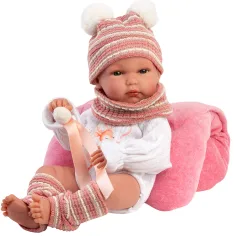 imagen de Llorens: Bimba muñeca recién nacida de 35 cm con almohada suave 3