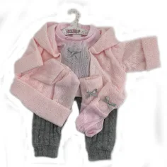 imagen de Llorens: Conjunto de ropa para muñecas con pantalones de osito y conejito para muñecas de 43 cm 2