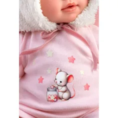 imagen de Llorens: Olivia muñeca llorona de 38 cm con manta 5