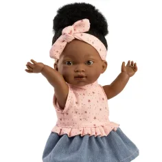 imagen de Llorens: Zoé muñeca de 28 cm con ropa de estrellas 3