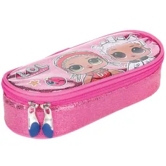 L.O.L. Surprise estuche ovalado rosa 4,5x22,5x10cm