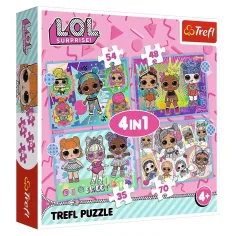 L.O.L Surprise muñecas 4 en 1 puzzle - Trefl