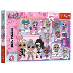 LOL Surprise: Muñecas adorables puzzle de 200 piezas - Trefl