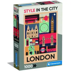 Londres - Puzzle de 1000 piezas Style in the City - Clementoni