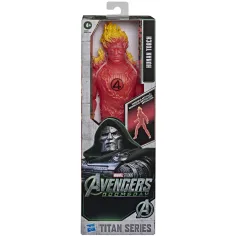 Los Vengadores Titan Hero: Antorcha Humana, figura de acción de 29 cm - Hasbro