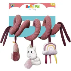 Luna: Bebé Pal - Espiral unicornio de peluche para bebés