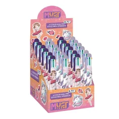 Luna: Bolígrafo de 6 colores con diseño de chicas de Must Team, varios 1ud