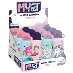 Luna: Botella de aluminio para niñas Must Team en varias versiones 500ml 1ud