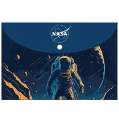 Luna: Carpeta A4 con broche de la NASA