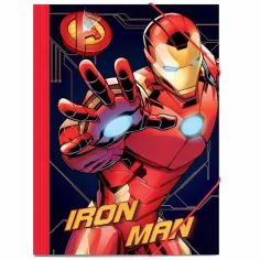 Luna: Carpeta de goma Iron Man para hojas A/4 25x35cm