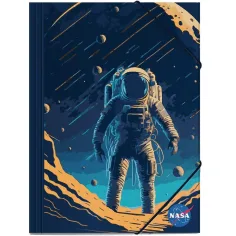 Luna: Carpeta elástica de astronauta de la NASA 25x35 cm