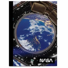 Luna: carpeta elástica de NASA para hojas A/4 25x35cm