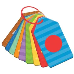 imagen de Luna: Colores, formas y números set de tarjetas de aprendizaje de 24 piezas 2