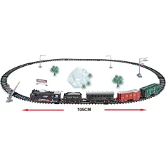 imagen de Luna: Conjunto de tren clásico de 20 piezas con luz y sonido 2