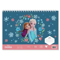 Luna: Cuaderno de bocetos creativo para colorear de Frozen 2 con pegatinas y plantillas