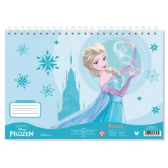 Luna: Cuaderno de bocetos Frozen A4 30 hojas