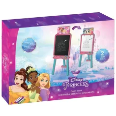 Luna: Disney princesas 2 en 1 pizarra de pie 56x42x6cm