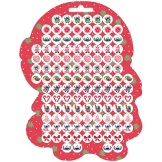 imagen de Luna: Disney Stitch set de pegatinas navideñas con 300 pegatinas 4