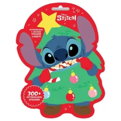 imagen de Luna: Disney Stitch set de pegatinas navideñas con 300 pegatinas 1