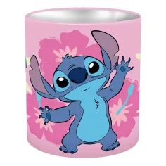 Luna: Disney Stitch soporte de lápices metálico cilíndrico 10x11cm