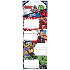 Luna: Etiquetas de cuaderno de Vengadores set de 20 unidades