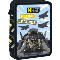 Luna: Flying Legends estuche de lápices de 2 niveles