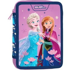 Luna: Frozen 2 estuche de lápices relleno de 2 niveles