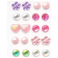 imagen de Luna: Glammy Gloss esmalte de uñas brillante set de regalo con accesorios para el cabello y decoraciones de uñas 17 piezas 2