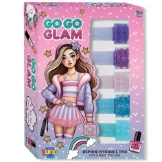 Luna: GO-GO-Glam set de 5 esmaltes de uñas