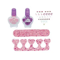 imagen de Luna: Go-Go Glam Set de Manicura con Uñas Postizas y Esmaltes de Uñas de 5 Piezas 2
