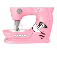 imagen de Luna: Happy Family Máquina de coser rosa con luz y sonido 3