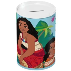 Luna: Hucha de metal Vaiana 2 llena de aventuras 10x15cm