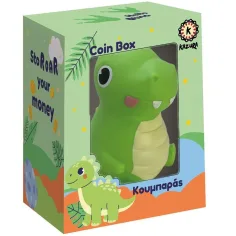 Luna: Hucha en forma de dinosaurio Kazura 13x12x20 cm