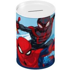Luna: Hucha metálica heroica de Spiderman 10x15cm