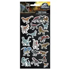 Luna: Jurassic World 3D set de pegatinas en relieve de 10x22 cm