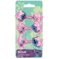 Luna: Lilo & Stitch set de 3 horquillas con lazo