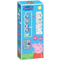 Luna: Medidor de altura de Peppa cerdo para colorear 25 piezas maxi puzzle