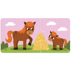 imagen de Luna: Mi primer rompecabezas – Mamás animales y sus crías 10x2 piezas 5