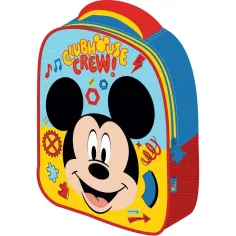 Luna: Mochila 3D de jardín de infancia con estampado de Mickey Mouse 26x10x32cm
