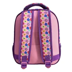 imagen de Luna: Mochila de jardín de infantes con diseño de princesas de Disney de 2 compartimentos y forma redondeada 27x10x31cm 2